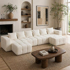 Oversized U-Shaped Modular Cloud Sofa — Valdène