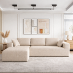 Corduroy Sectional Sofa — Lunara