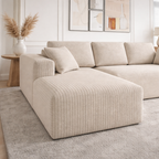 Corduroy Sectional Sofa — Lunara