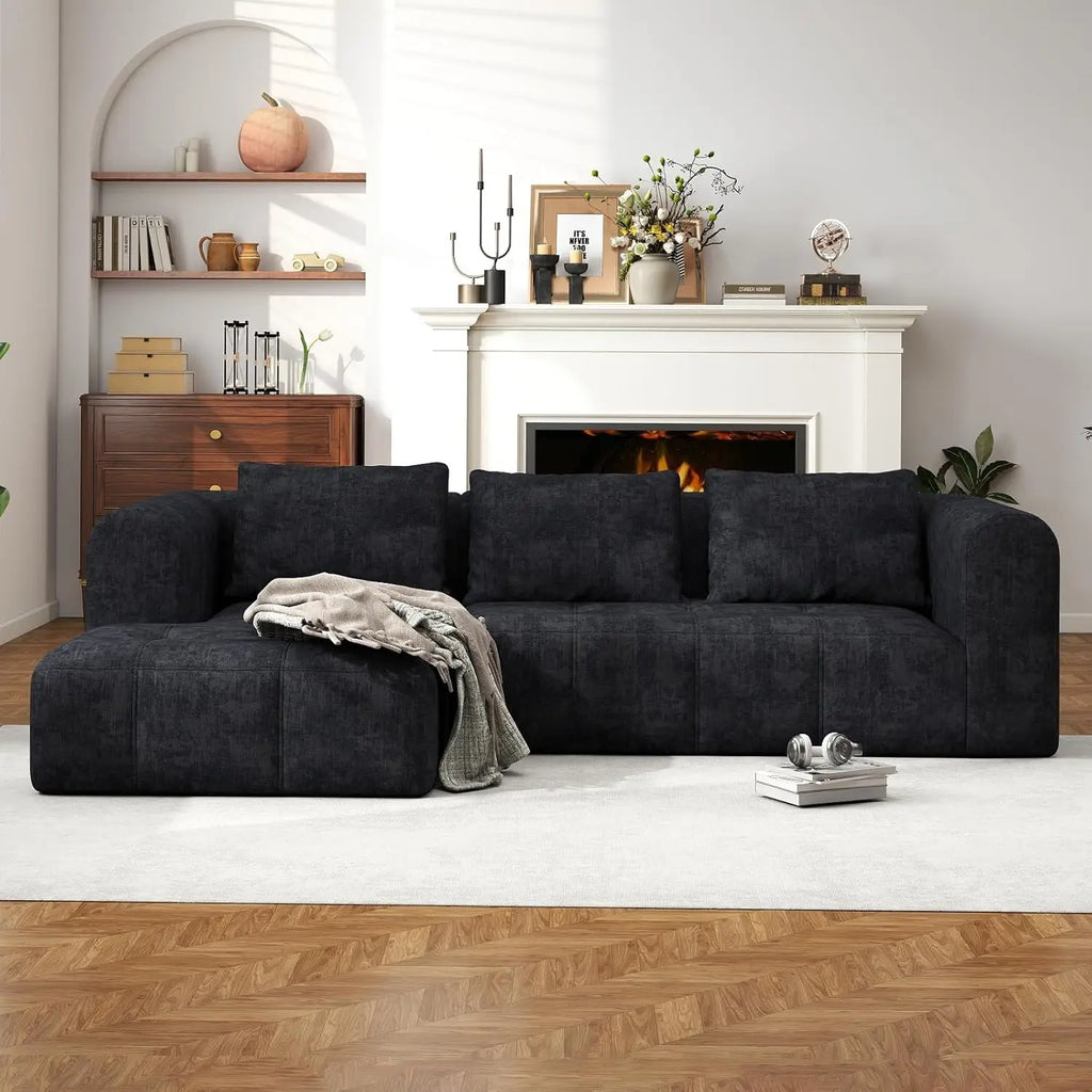 Oversized Modular Cloud Sectional Sofa — Névara