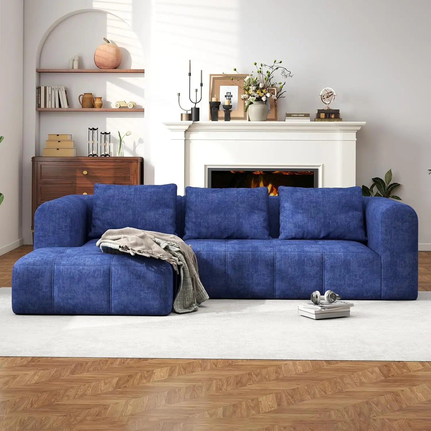 Oversized Modular Cloud Sectional Sofa — Névara