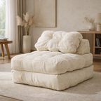 3-in-1 34" Folding Sofa Bed with Pillow Boneless Matress with Back Support Comfy Portable Convertible Sleeper Chair Floor Sofa